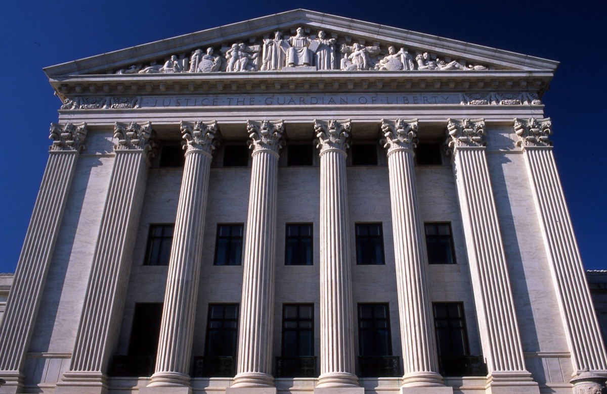 Courthouse columns