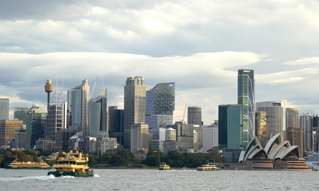 Sydney harbour and skyline